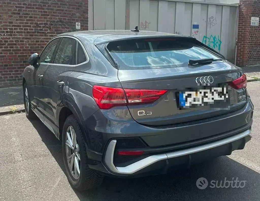 Usata Audi Q3 S-Line 150 CV (110 kW) 2023 Grigio SUV