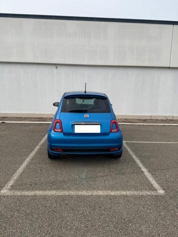 Usata Fiat 500 Sport 69 CV (50 kW) 2016 Azzurro Utilitaria