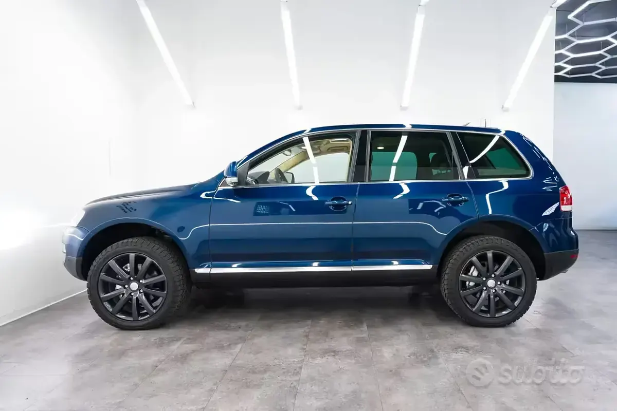 Usata VW Touareg 310 CV (228 kW) 2006 Blu SUV