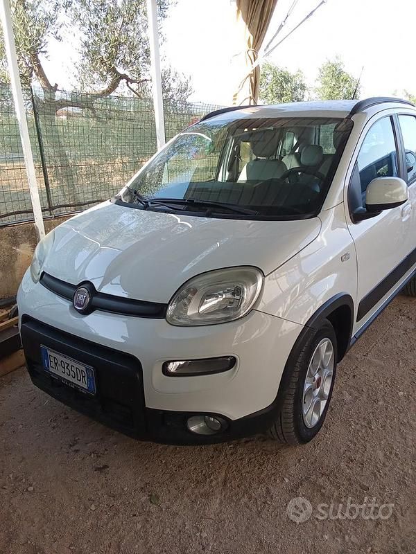 Usata Fiat Panda 2013 Bianco Utilitaria