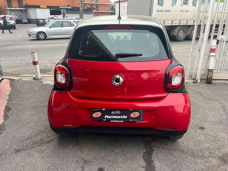 Usata Smart ForFour Passion 71 CV (52 kW) 2019 Rosso Utilitaria