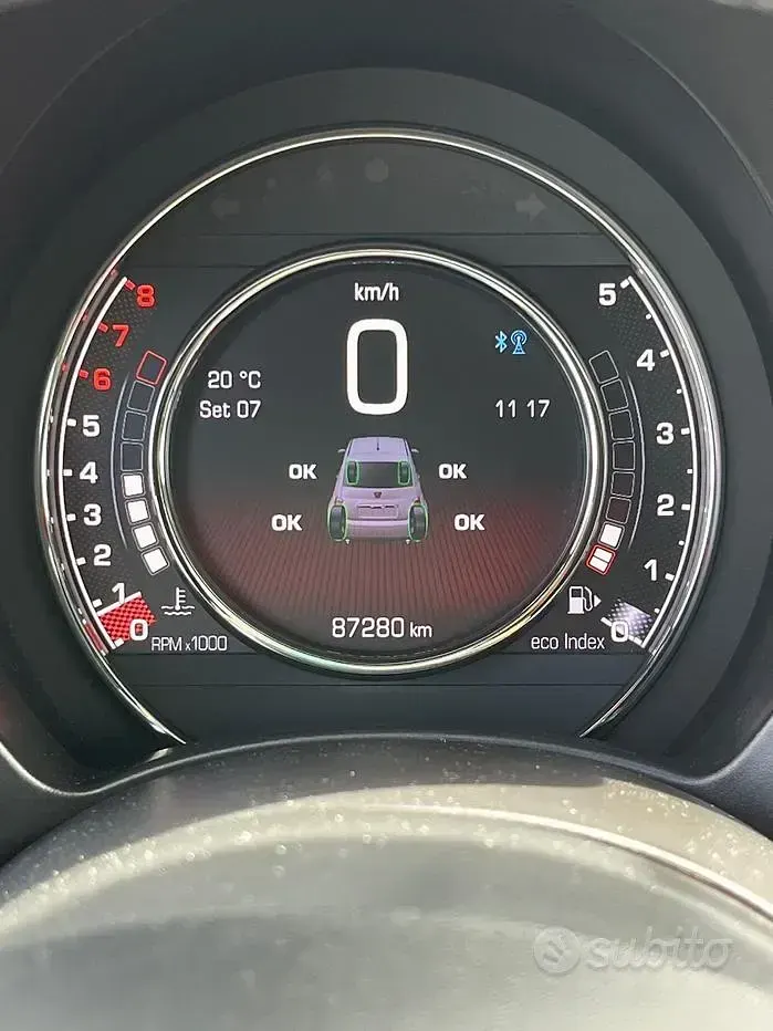 Usata Abarth 595 160 CV (117 kW) 2015 Nero Berlina