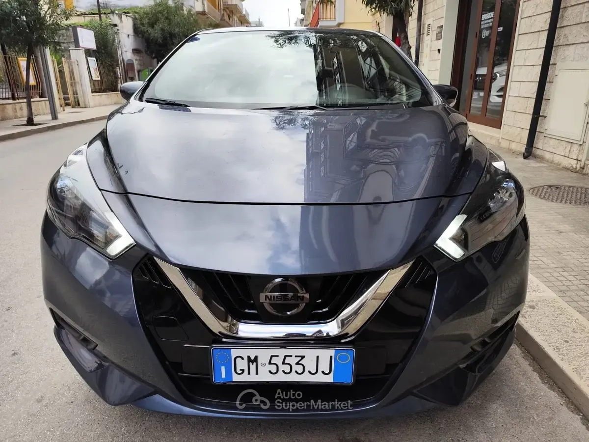 Usata Nissan Micra Acenta 92 CV (67 kW) 2023 Blu Berlina