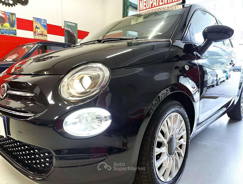 Usata Fiat 500 Lounge 69 CV (50 kW) 2021 Nero Utilitaria