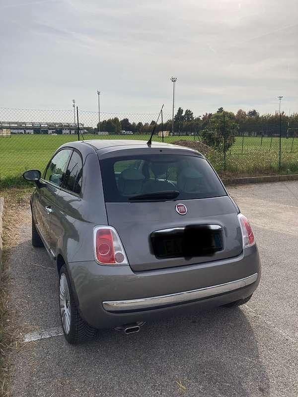 Usata Fiat 500 Lounge 69 CV (50 kW) 2010 Grigio Utilitaria