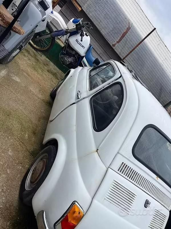 Usata Fiat 500 1970 Bianco Utilitaria