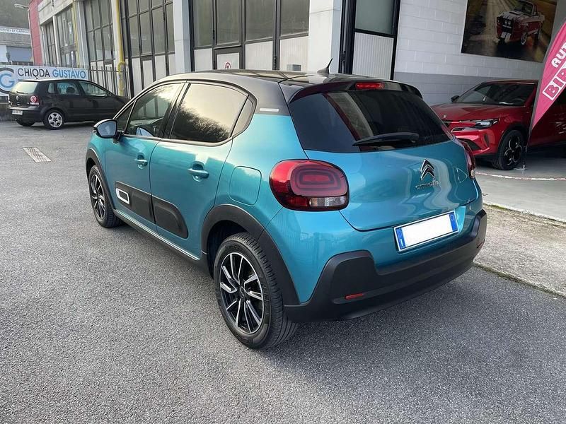 Usata Citroën C3 Shine 102 CV (75 kW) 2022 Blu/azzurro Utilitaria