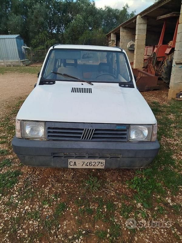 Usata Fiat Panda Young 45 CV (33 kW) 1994 Bianco Utilitaria