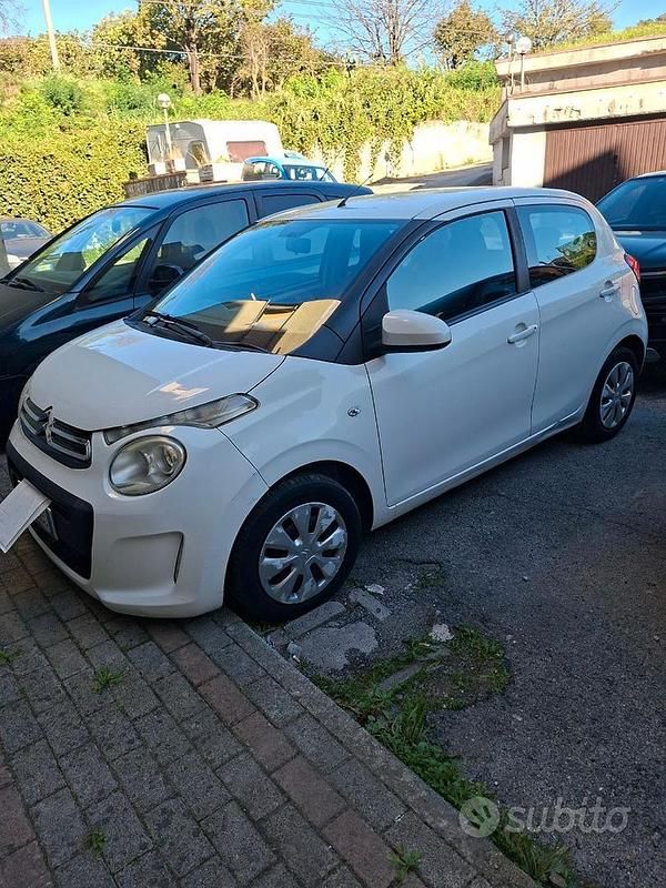 Usata Citroën C1 68 CV (50 kW) 2015 Bianco Utilitaria