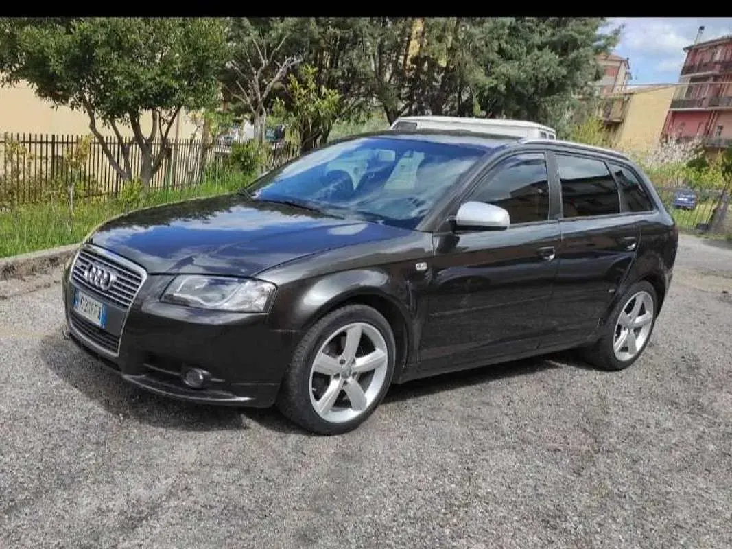 Usata Audi A3 Attraction 140 CV (102 kW) 2007 Nero Utilitaria