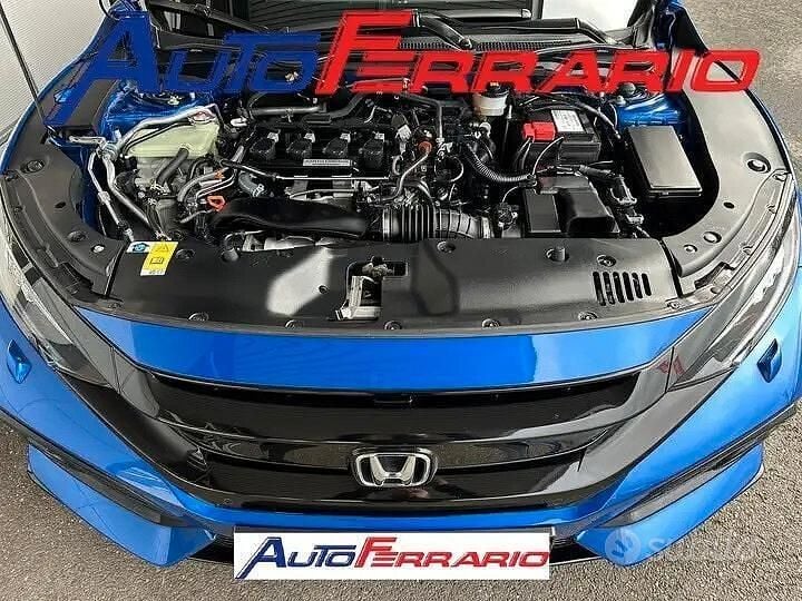 Usata Honda Civic Sport Plus 182 CV (133 kW) 2018 Blu Berlina