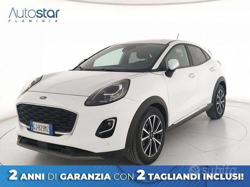 Usata Ford Puma Titanium S 125 CV (91 kW) 2022 Bianco SUV