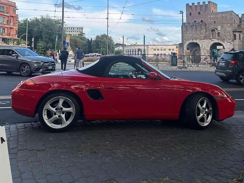 Usata Porsche Boxster 204 CV (150 kW) 1997 Rosso Cabrio