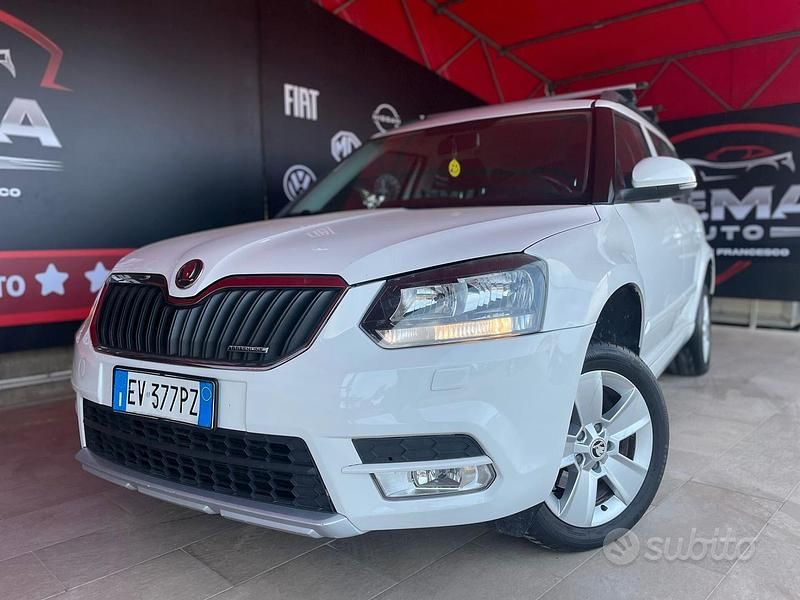 Bianco Usata 2014 Skoda Yeti GreenLine SUV | 10.900 € (Molto cara) - Immagine 1/4