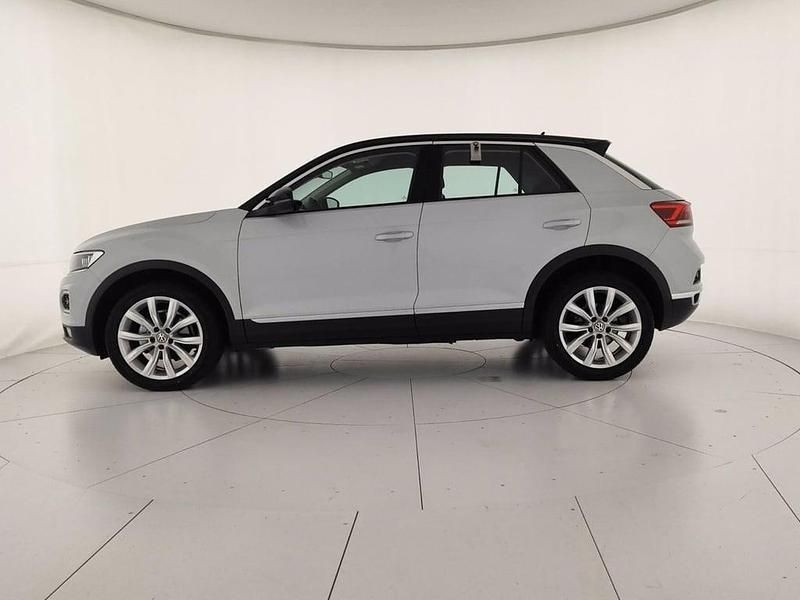 Usata VW T-Roc Advance 150 CV (110 kW) 2019 White silver metallizzato nero SUV