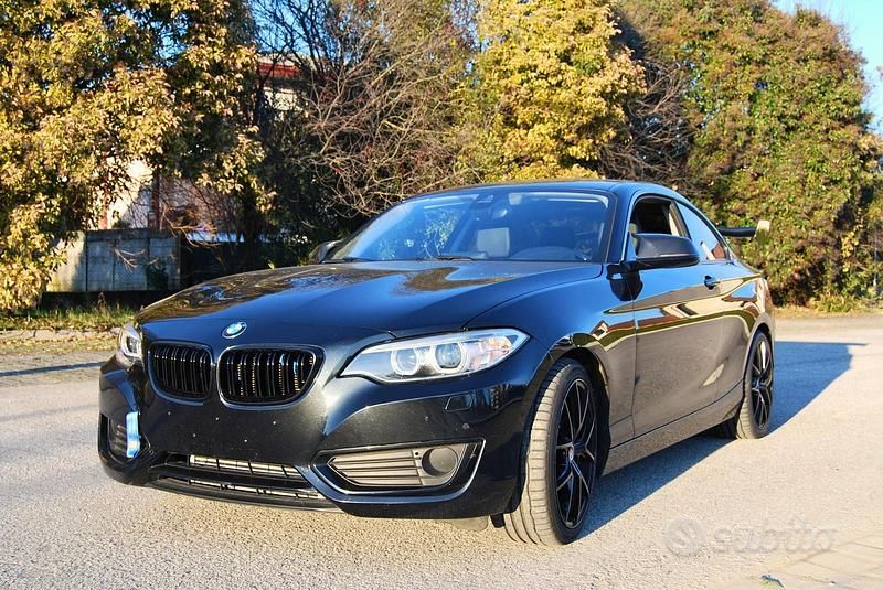 Usata BMW 220 M Sport 300 CV (220 kW) 2014 Nero Coupé