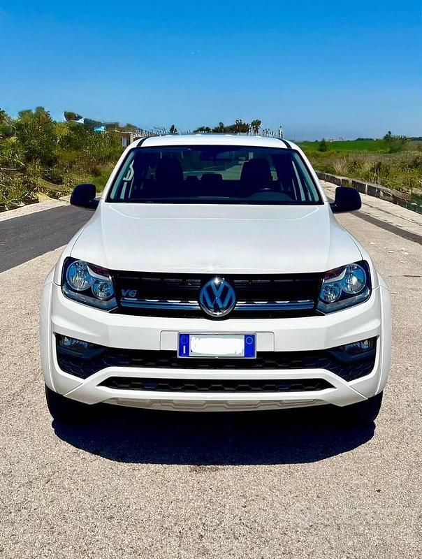 Usata VW Amarok Pro 204 CV (150 kW) 2019 Bianco Pick-up