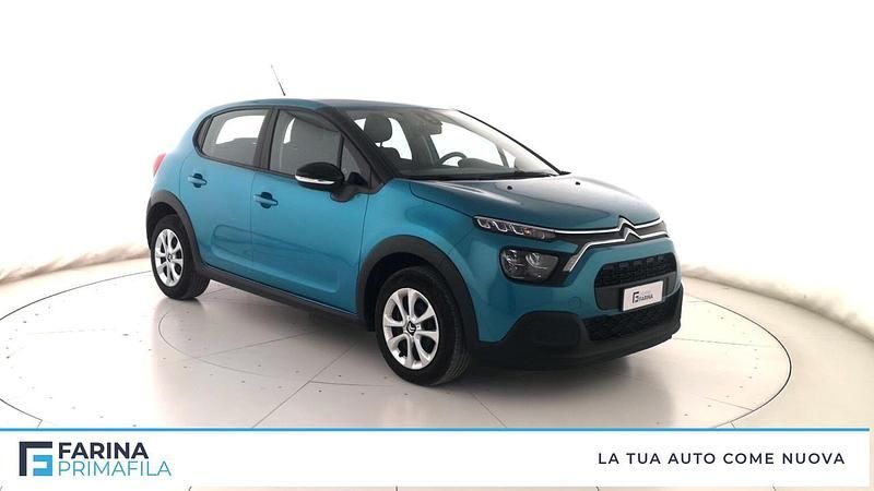 Usata Citroën C3 Feel 83 CV (61 kW) 2022 Blu Utilitaria