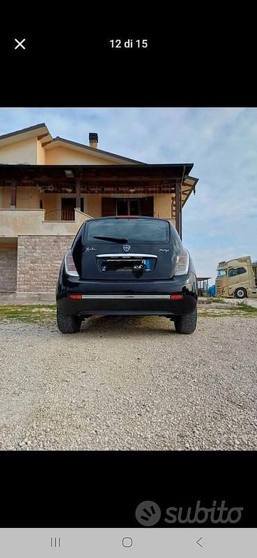 Usata Lancia Ypsilon 2008 Nero Utilitaria