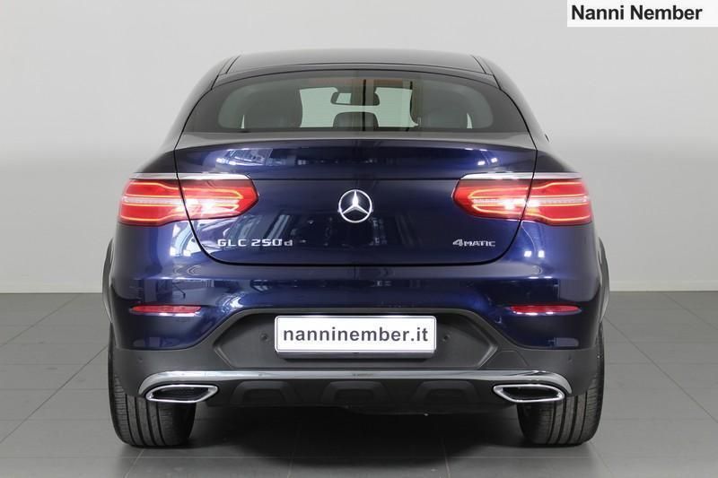 Usata Mercedes GLC250 Premium 204 CV (150 kW) 2019 Blu/azzurronero SUV