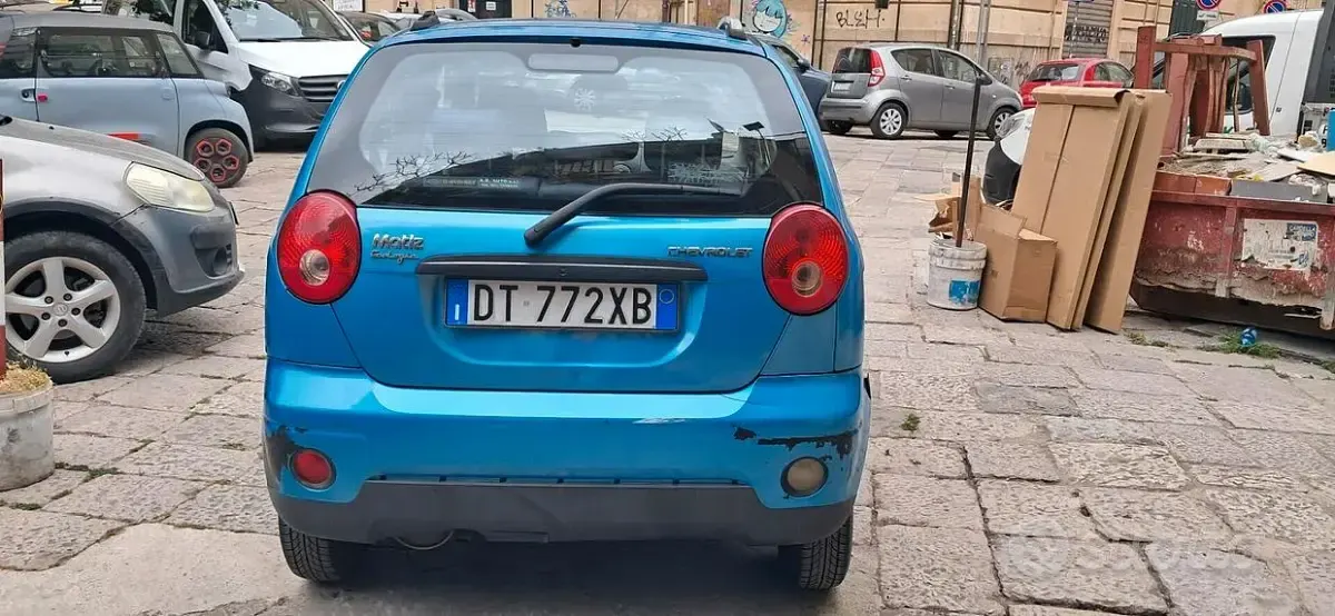 Usata Chevrolet Matiz SE 52 CV (38 kW) 2009 Blu Utilitaria