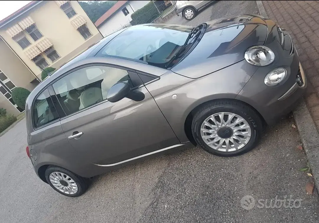 Usata Fiat 500 69 CV (50 kW) 2020 Grigio Berlina