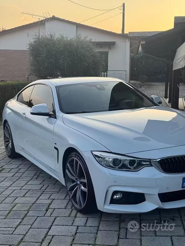 Usata BMW 420 M Sport 190 CV (139 kW) 2015 Bianco Coupé