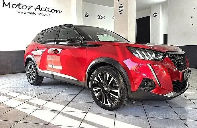 Usata Peugeot 2008 GT-line 131 CV (96 kW) 2020 Rosso SUV