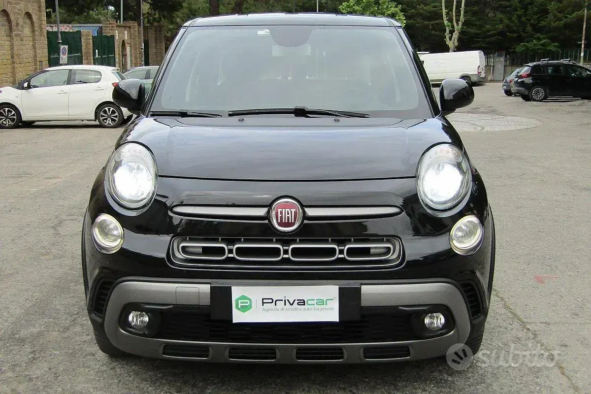 Usata Fiat 500L Cross 95 CV (69 kW) 2021 Nero Monovolume