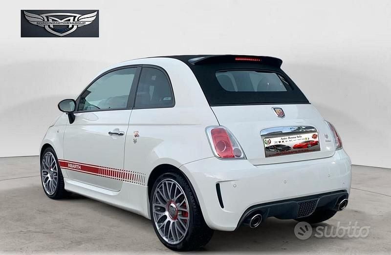 Usata Abarth 595C Turismo 160 CV (117 kW) 2013 Bianco Cabrio