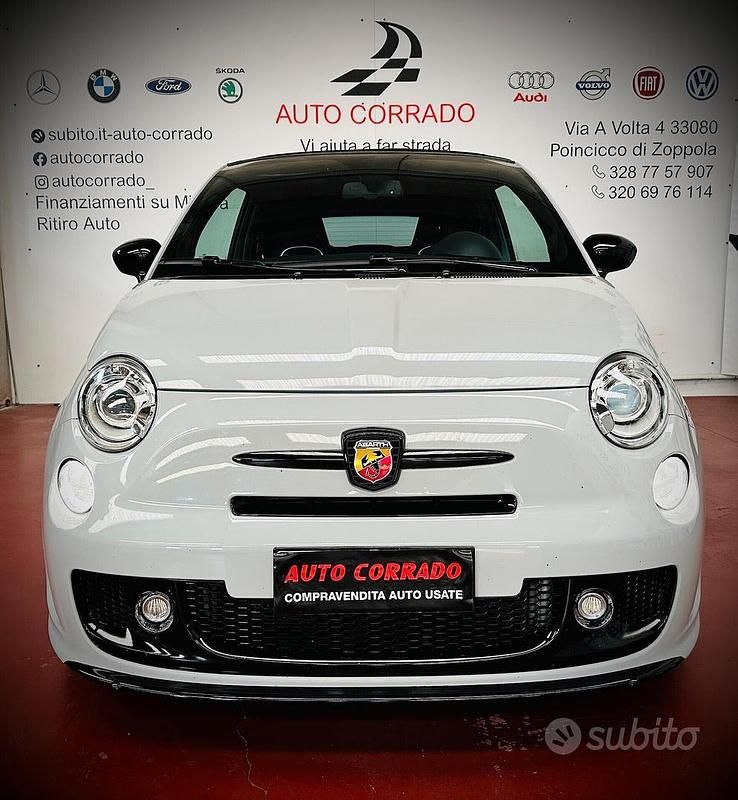 Usata Abarth 595C Custom 190 CV (139 kW) 2015 Grigio Cabrio
