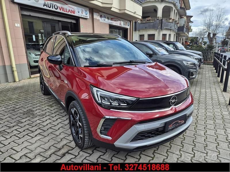 Usata Opel Crossland X 120 CV (88 kW) 2021 Rosso SUV