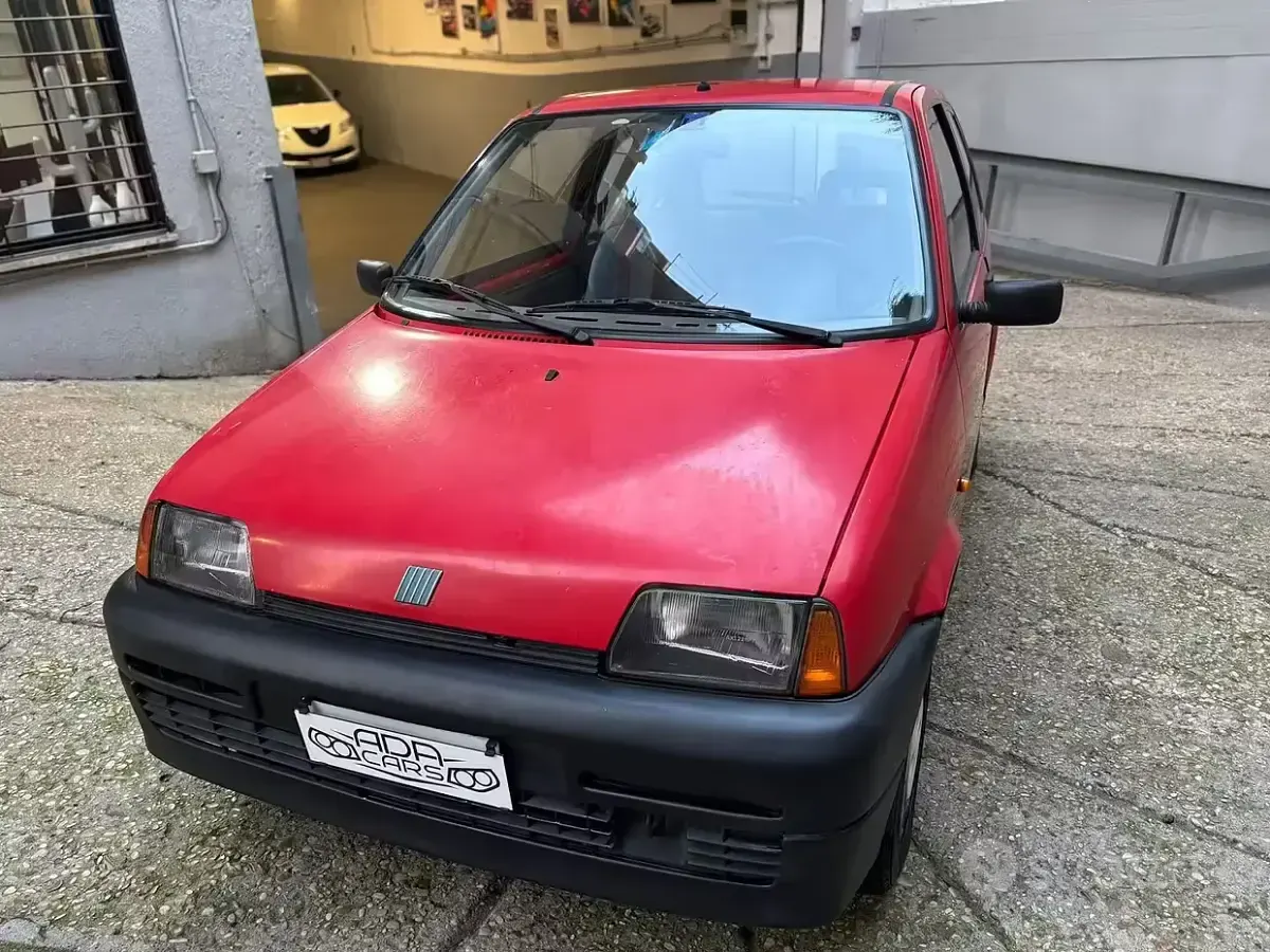 Käytetty Fiat Cinquecento 39 HP (28 kW) 1998 Punainen Viistoperä