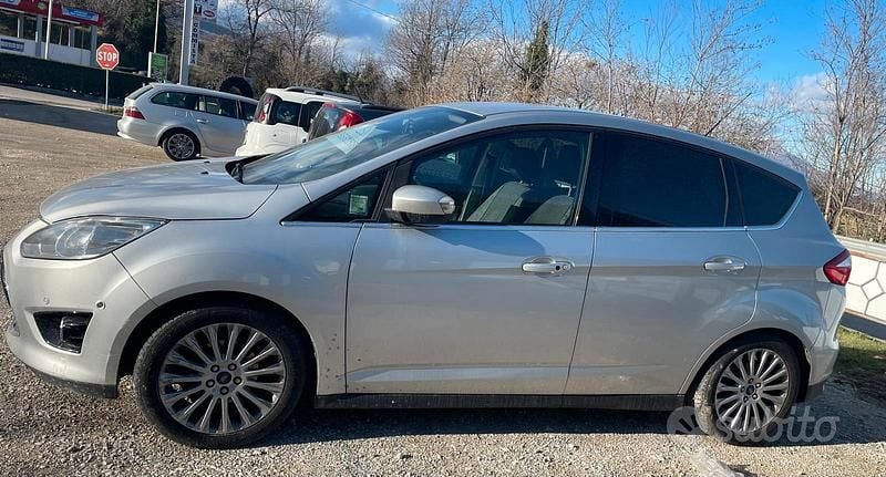 Usata Ford C-MAX Titanium 115 CV (84 kW) 2014 Grigio Monovolume