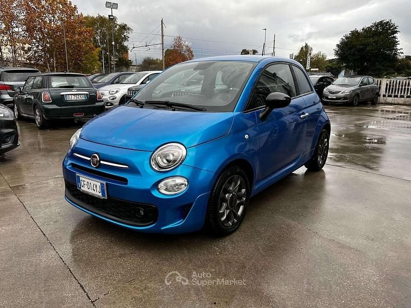 Usata Fiat 500 Sport 69 CV (50 kW) 2021 Blu Utilitaria