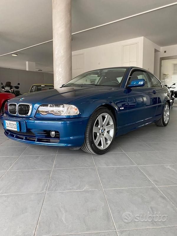 Usata BMW 320 170 CV (125 kW) 2002 Blu Coupé