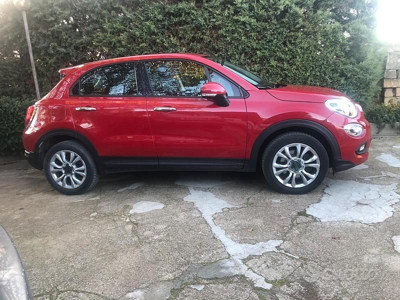 Usata Fiat 500X 95 CV (69 kW) 2017 Rosso SUV