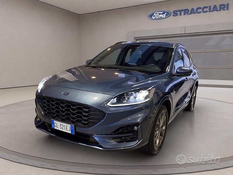 Usata Ford Kuga ST-Line X 225 CV (165 kW) 2023 Blu metallizzato SUV