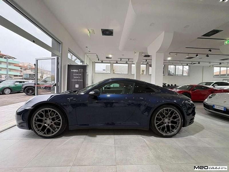 Usata Porsche 992 385 CV (283 kW) 2020 Blu Coupé