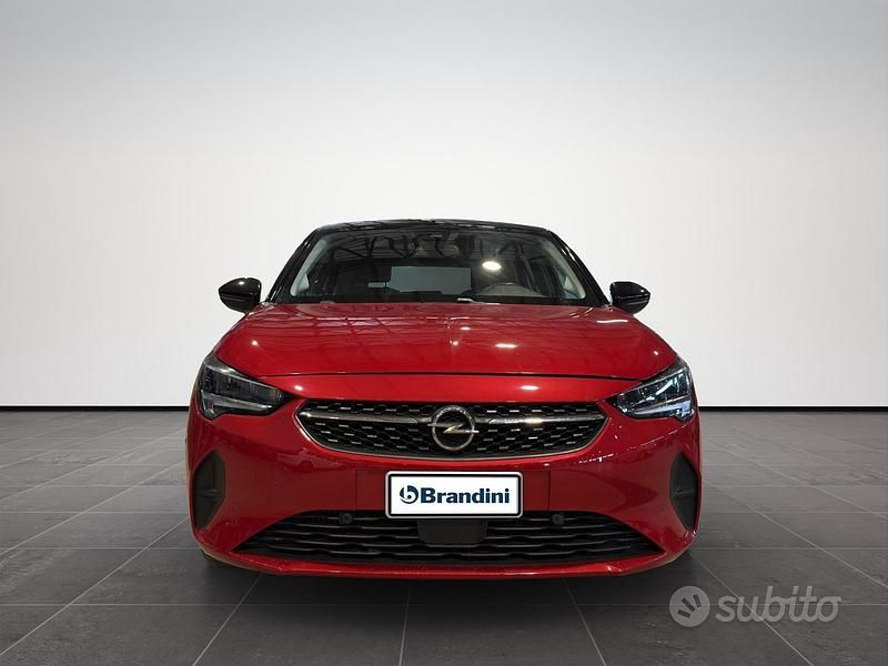 Usata Opel Corsa Elegance 100 CV (73 kW) 2022 Rosso Utilitaria