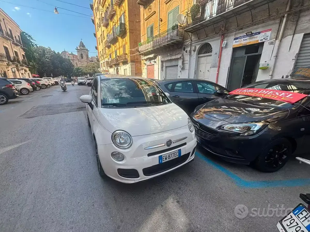Usata Fiat 500 Sport 69 CV (50 kW) 2014 Bianco Coupé