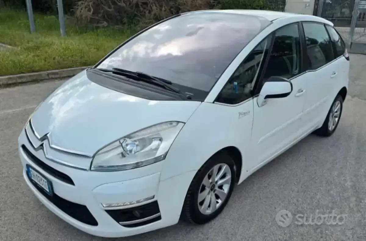 Usata Citroën C4 Picasso 2012 Bianco Monovolume