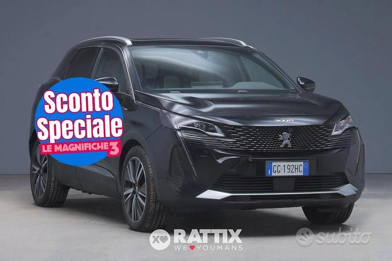 Nero perla Usata 2021 Peugeot 3008 GT SUV | 16.322 € (Super prezzo) - Immagine 1/4