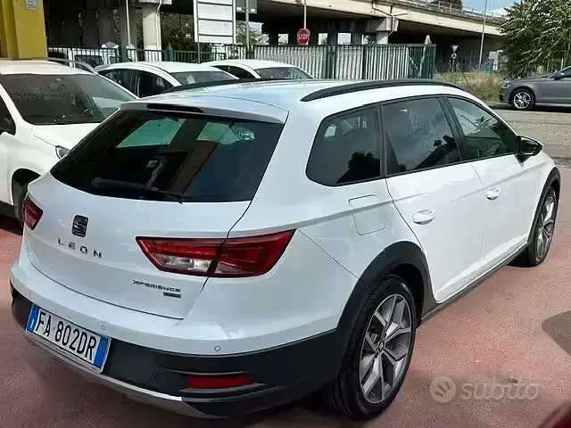 Usata Seat Leon X-Perience 4Drive 184 CV (135 kW) 2015 Bianco Station wagon