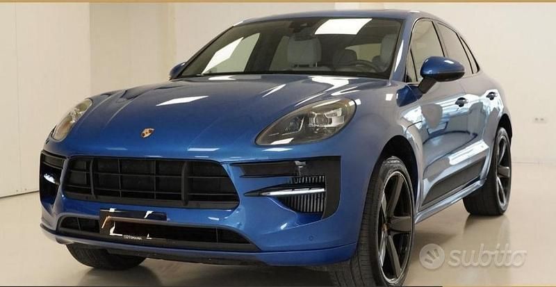 Usata Porsche Macan S 353 CV (259 kW) 2019 Blu SUV
