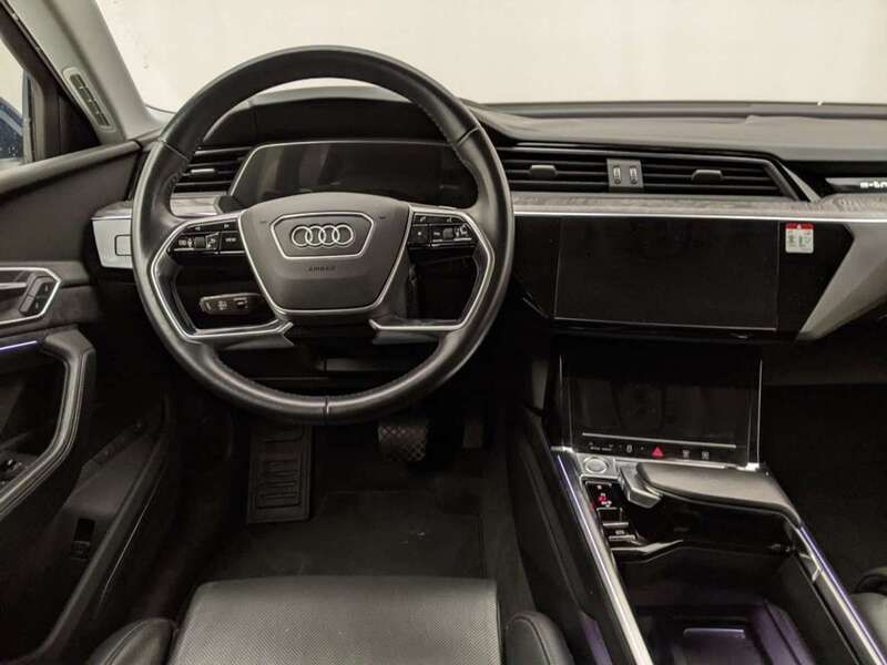 Usata Audi e-tron Advanced 300 kW (408 CV) 2019 Blu SUV