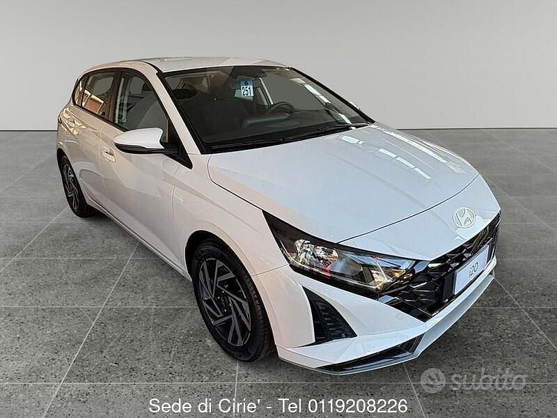 Nuova Hyundai i20 79 CV (58 kW) 2025 Bianco Berlina