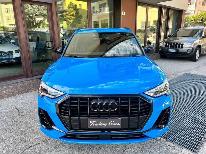 Usata Audi Q3 S-Line 150 CV (110 kW) 2019 Blu/azzurro SUV