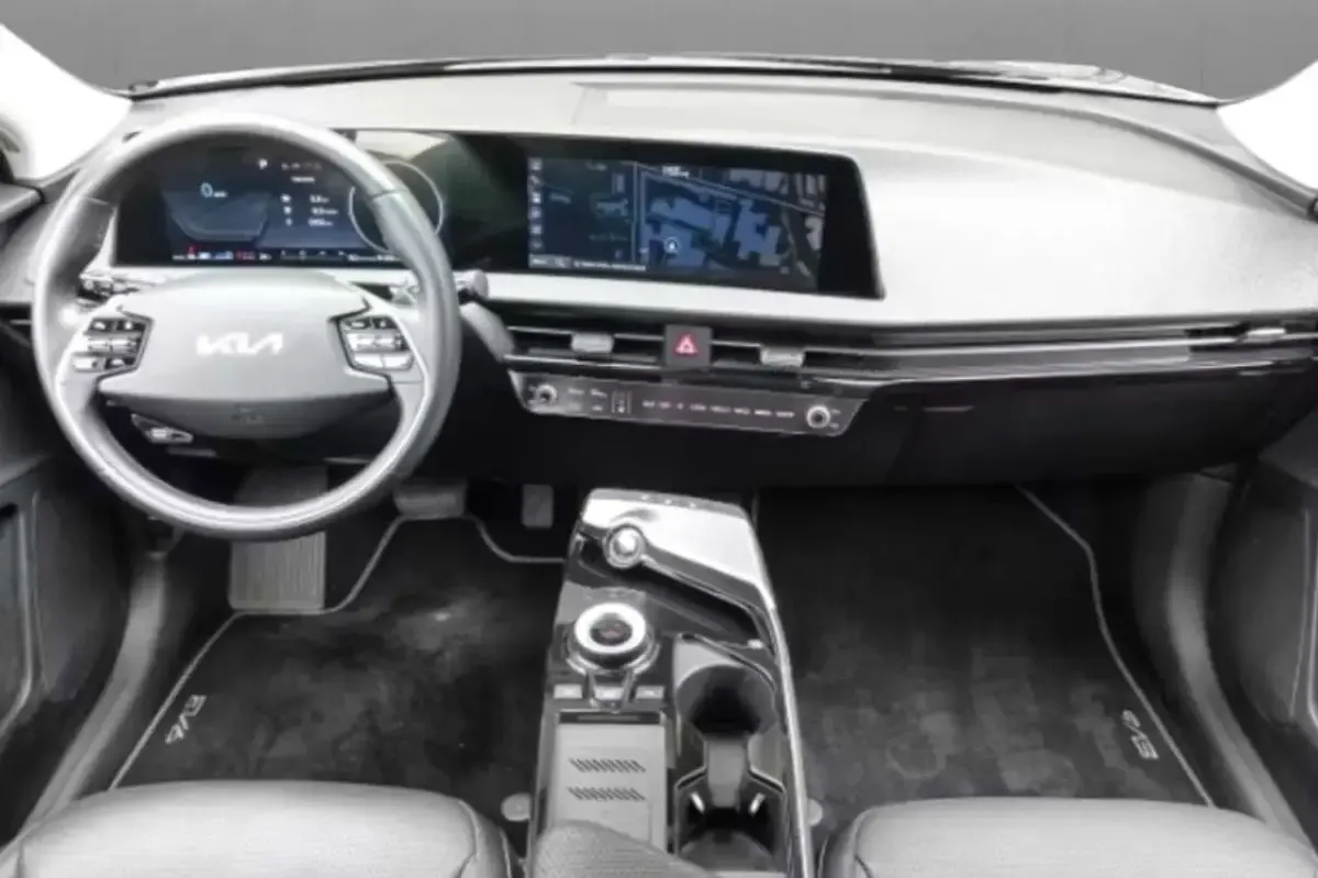 Usata Kia EV6 55 kW (76 CV) 2022 Nero SUV