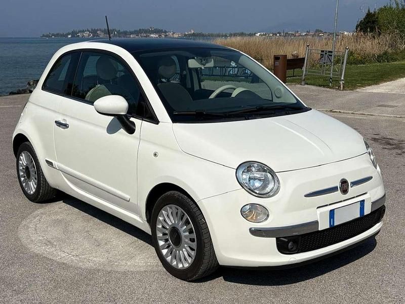 Usata Fiat 500 Lounge 69 CV (50 kW) 2013 Bianco Utilitaria